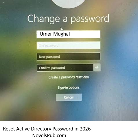 Reset Active Directory Password in 2026